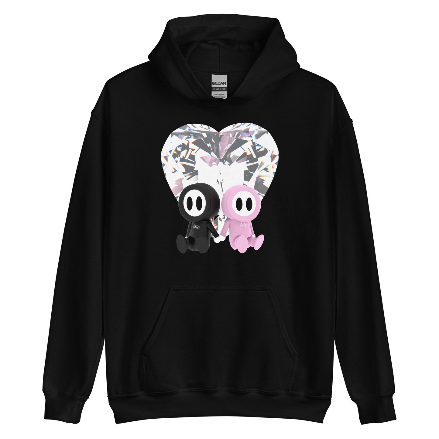 HAZE DIAMOND HEART HOODIE